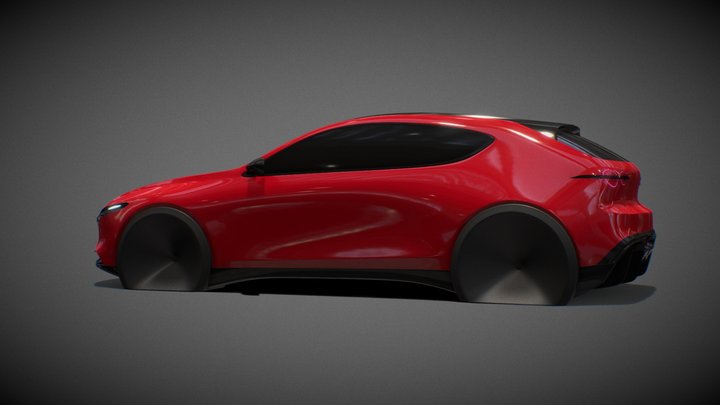 Mazda Concept 3D Model