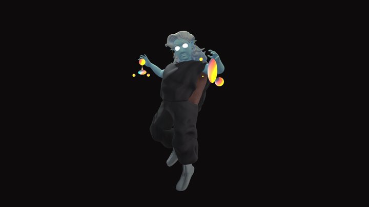Valentine Character Model 3D Model
