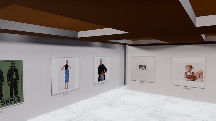 Instamuseum for @Zara 3D Model