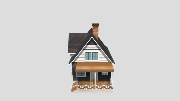 House, Exterior (8) 3D Model