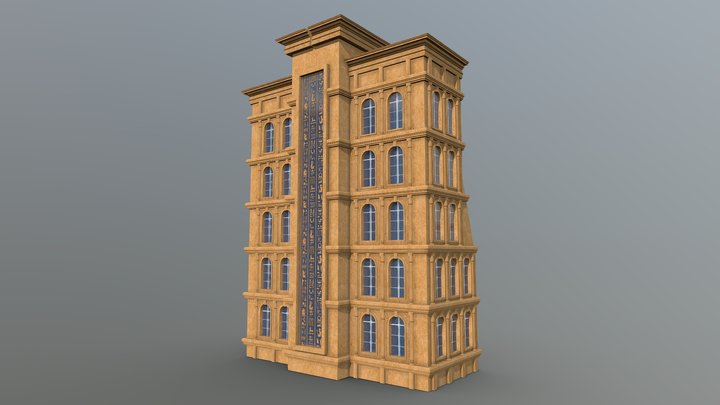 0209 - Building Facade 3D Model