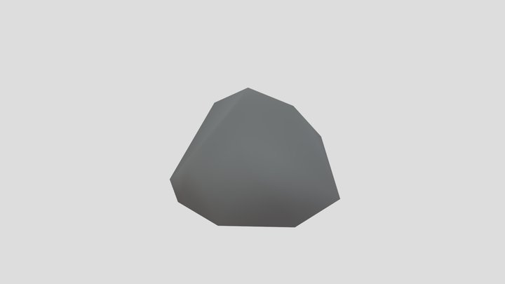 Medium Rock 3D Model