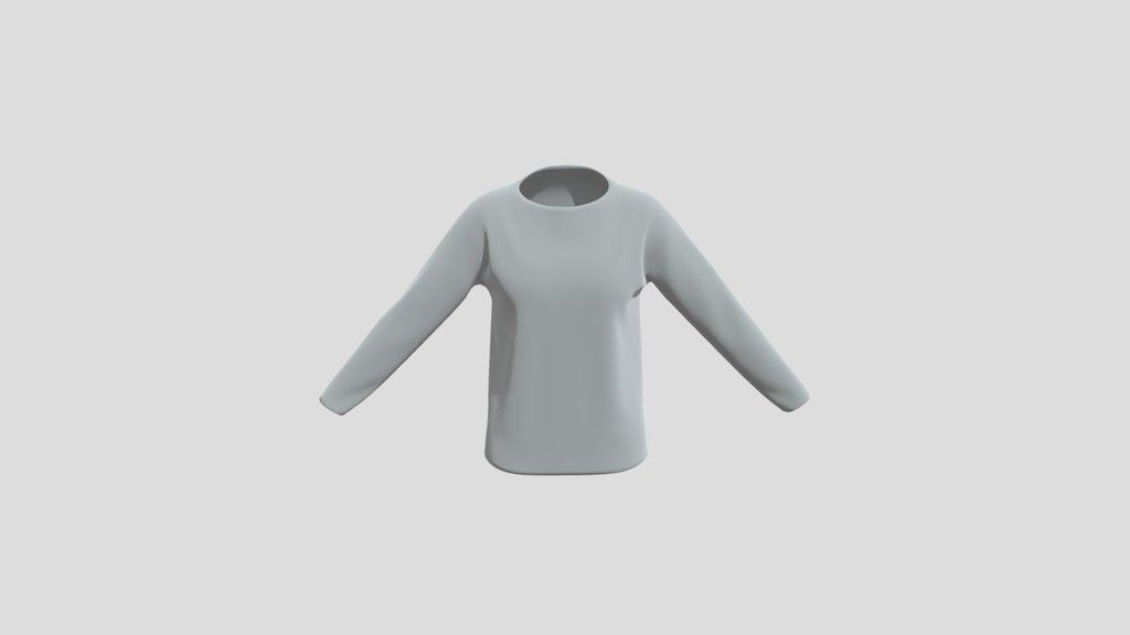 Heather Boat Neck Long Sleeve Shirt