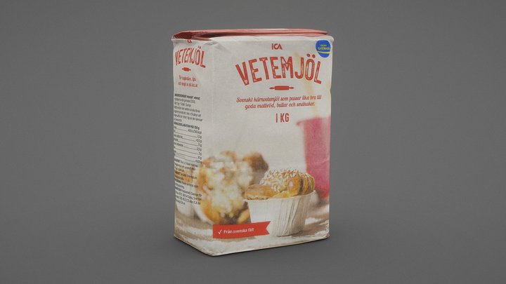 Bag of Flour – Modello 3D gratuito STL