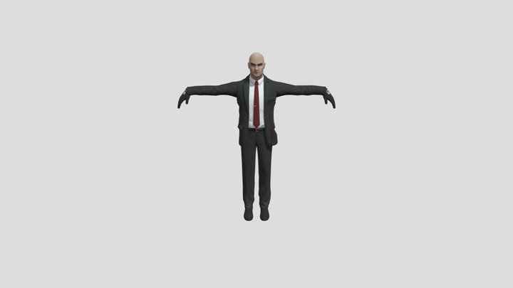 Hitman Agent 47 Absolution Rigged Model