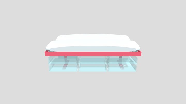 Bett 2 3D Model