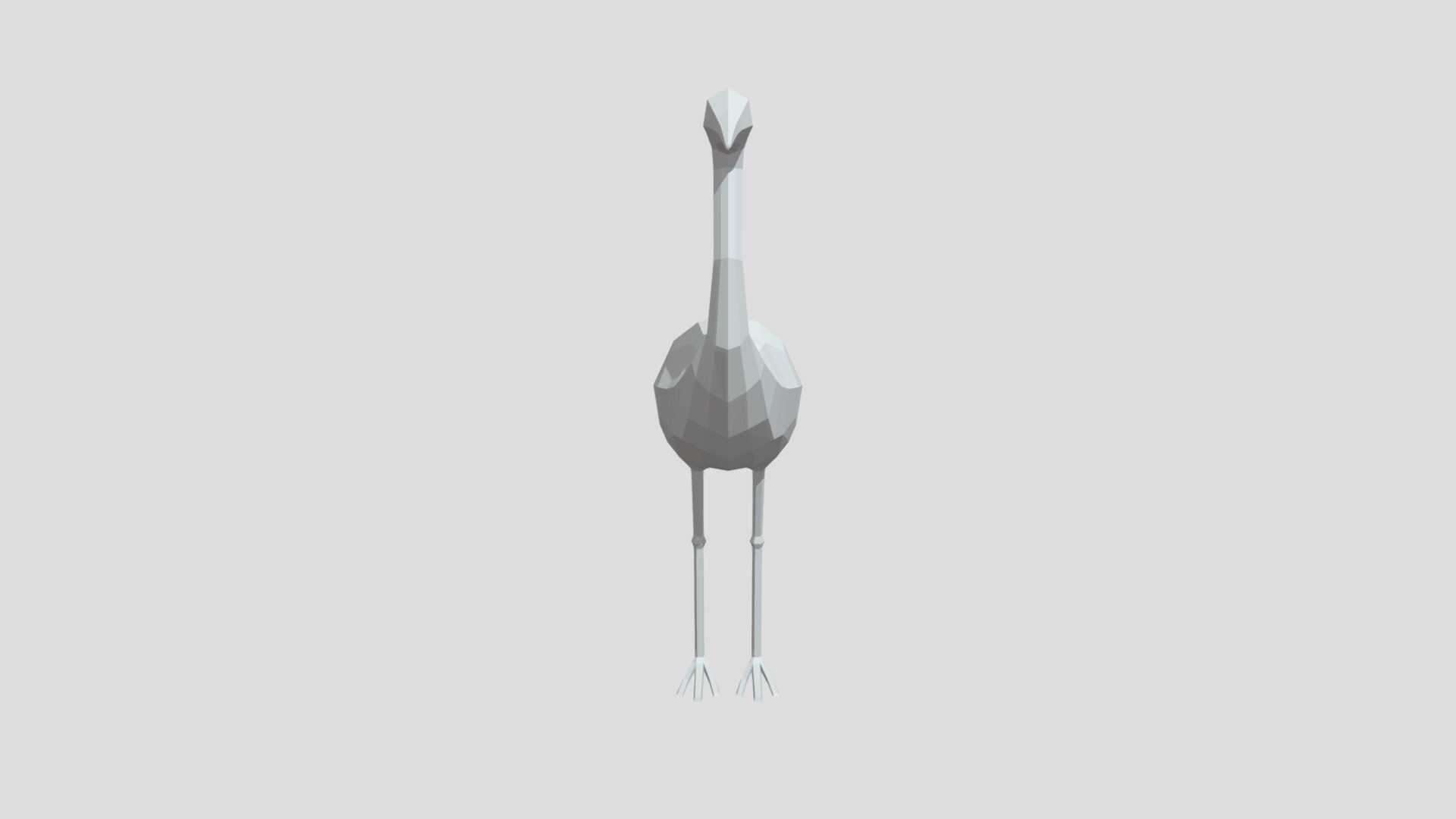 Blue Heron from Poly by Google