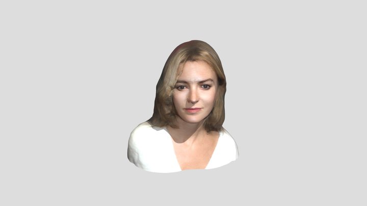Marta Ortega 3D Model