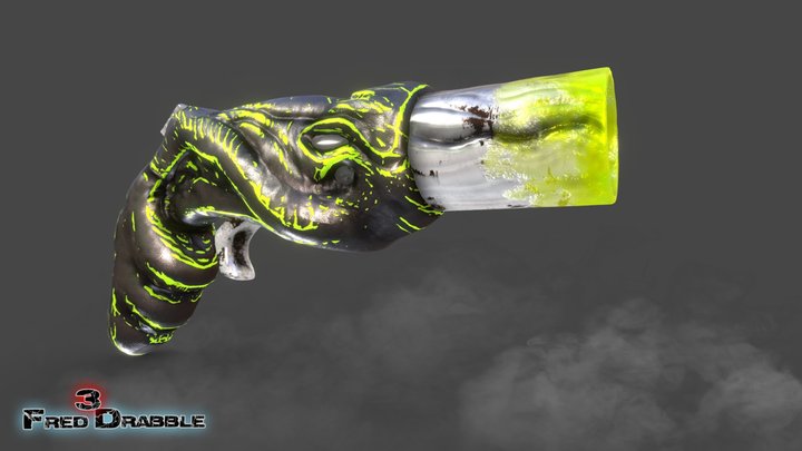 Alien Blaster – Modello 3D gratuito STL
