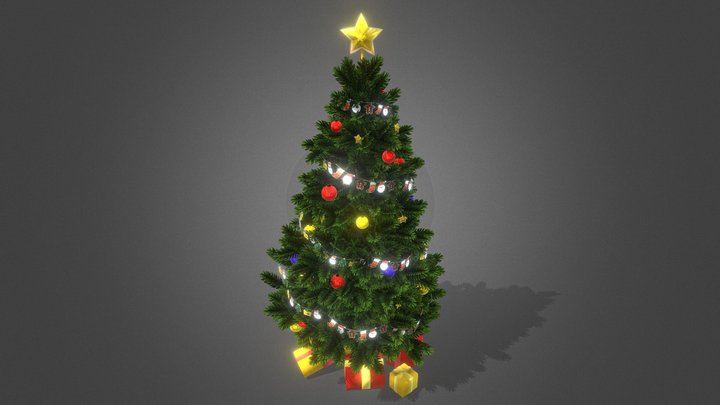 Christmas-tree-01 3D Model