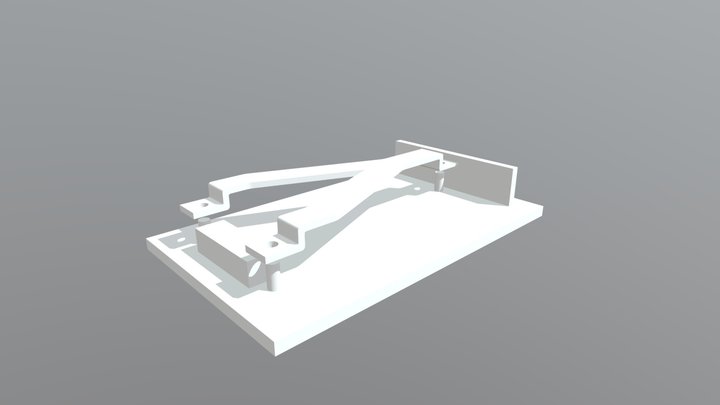 Bracket with Gtols 3D Model