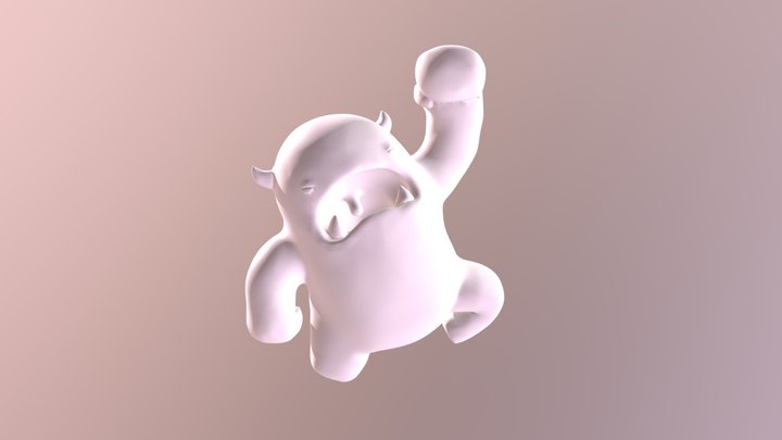 Melvin Sculpt Exercise 3D Model