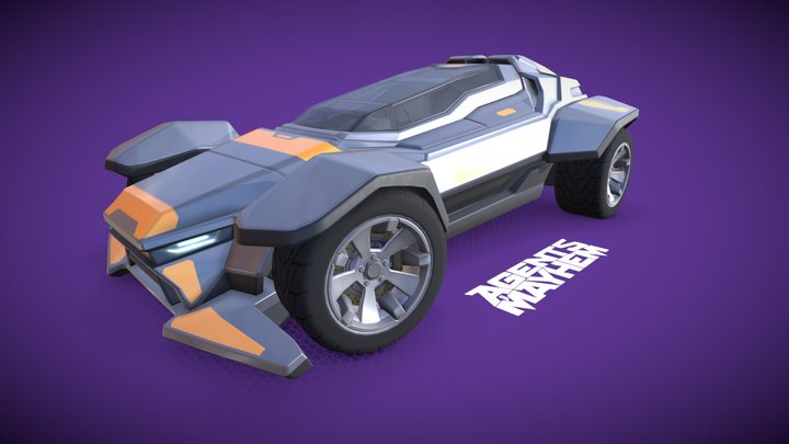 MONGOOSE - Light Sport Agent Car 3D Model