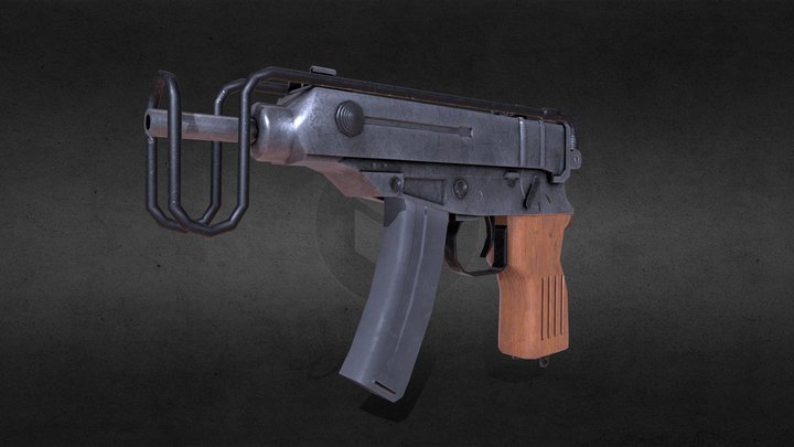 Skorpion vz 61 3D Model