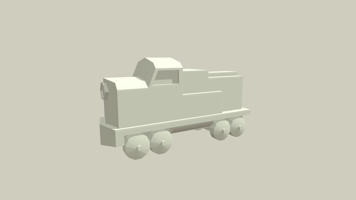 Trem 3D Model