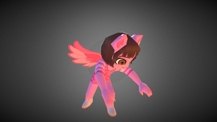 Mei Warrior Princess 1st model test 3D Model