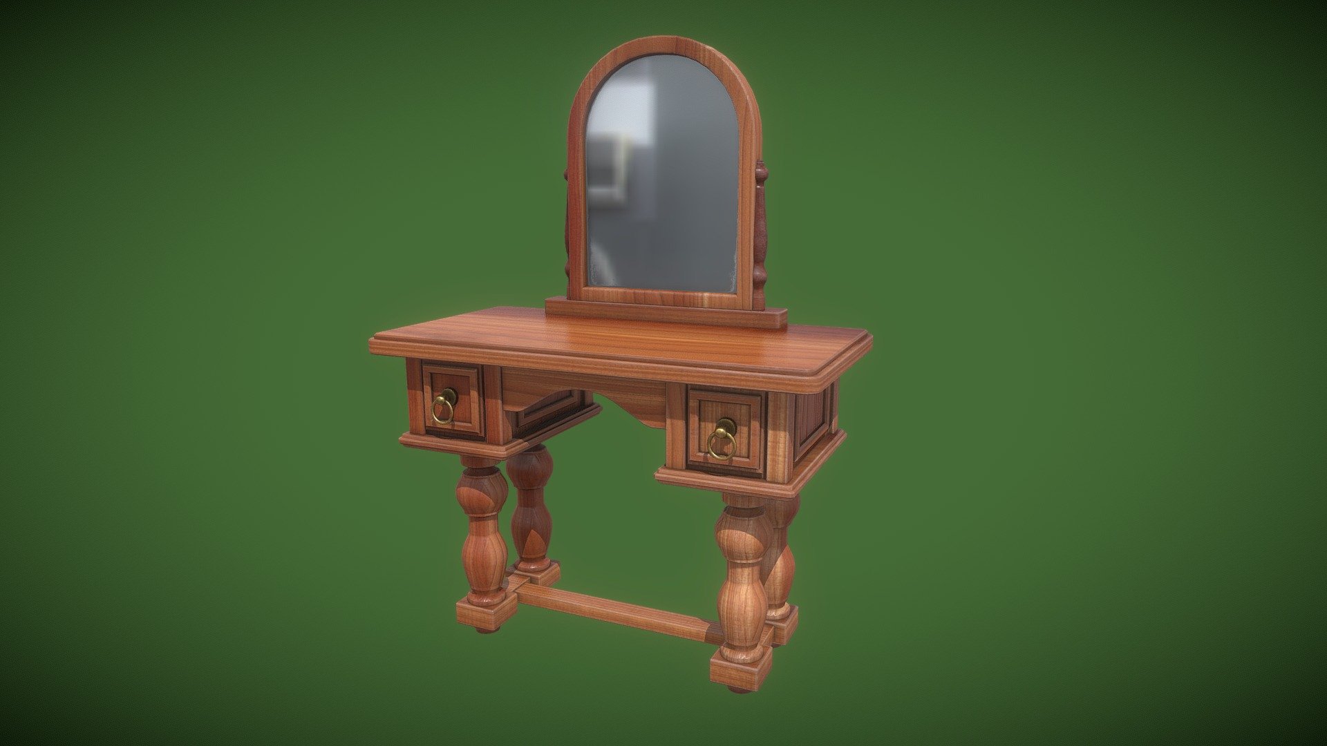 Dressing table Download Free 3D model by emelyarules [5e4e5c0