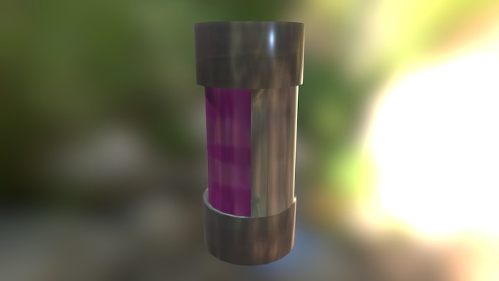 Bottle 2 - Mass Effect Bar Drink Rough 3D Model
