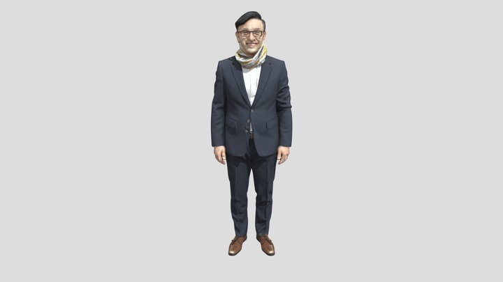 Businessman Elegance albert 3D Model