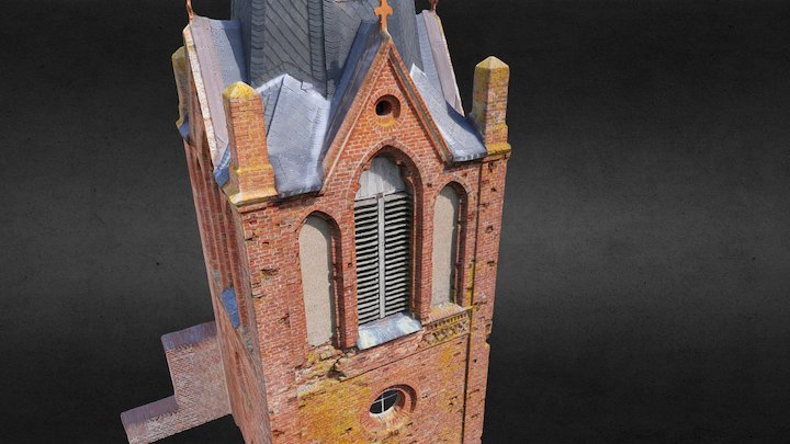 Kirche Kartlow 3D Model