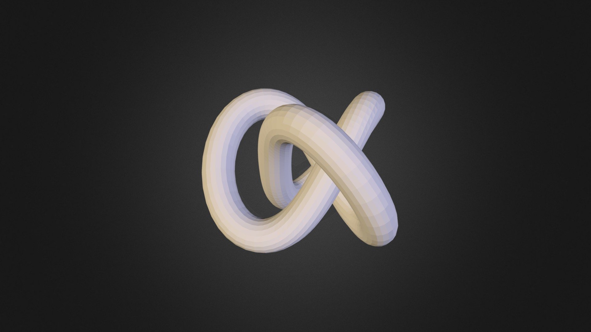 Torus knot - 3D model by FreshlyBakedToday (@fbt) [5e4fca7] - Sketchfab
