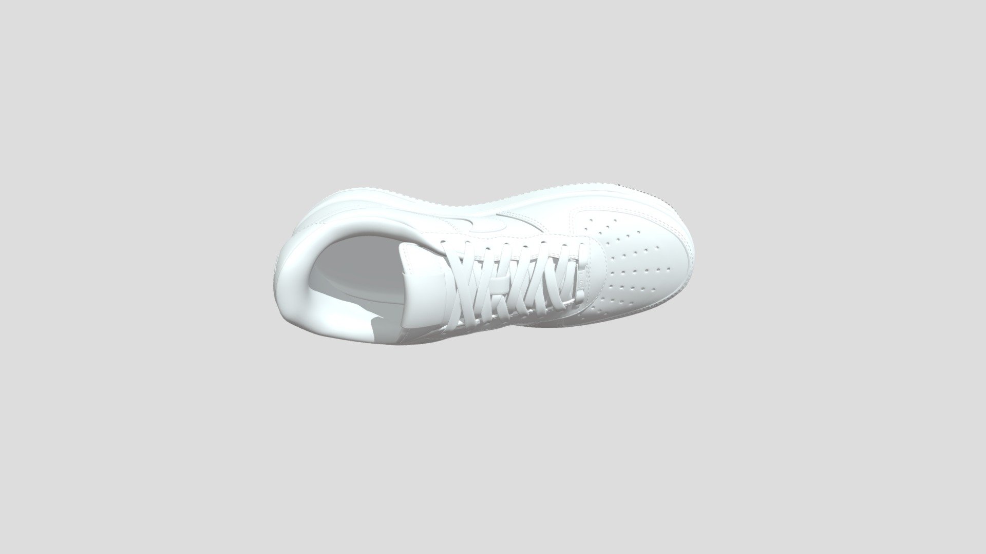nike air force one 3d model