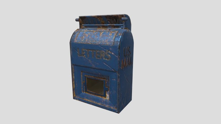 Cast iron Mailbox 3D Model