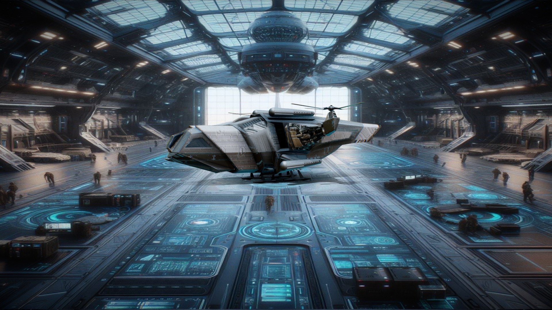 vtol helicopter animated - Download Free 3D model by VertaScan [5e50933 ...