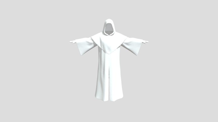 Mystic Robe 3D Model