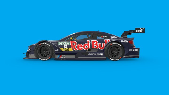 BMW M4 DTM 3D Model