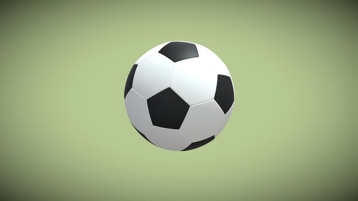 3D Sketchbook 2 - Soccer Ball 3D Model