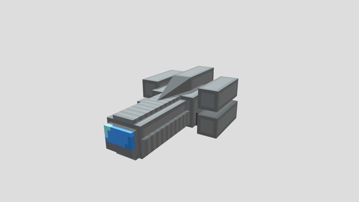 Dropship 3D Model