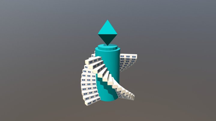 Hedra Tower 3D Model