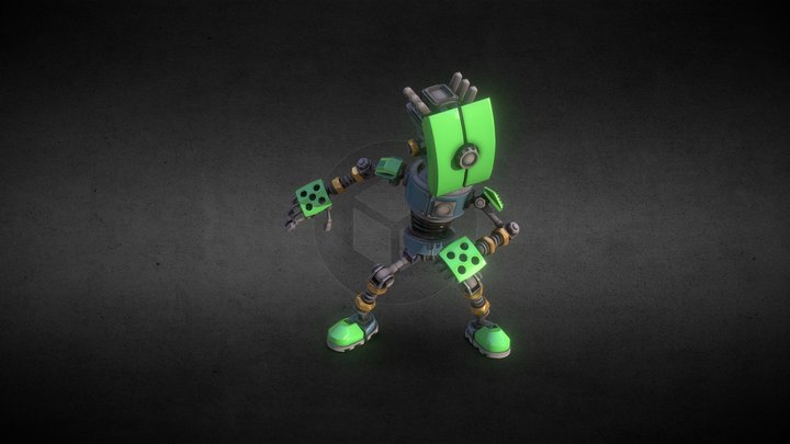 Robot Sample 3D Model