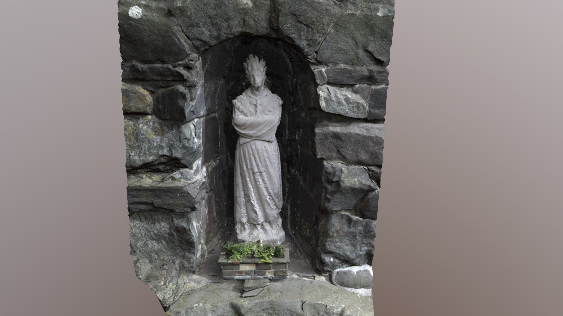 Lower Poly Catskill Mountains Statue