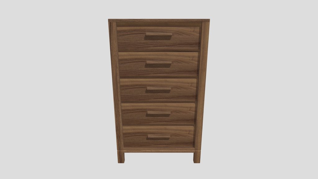 Hawker Wardrobe 5 Drawers 67x45x112