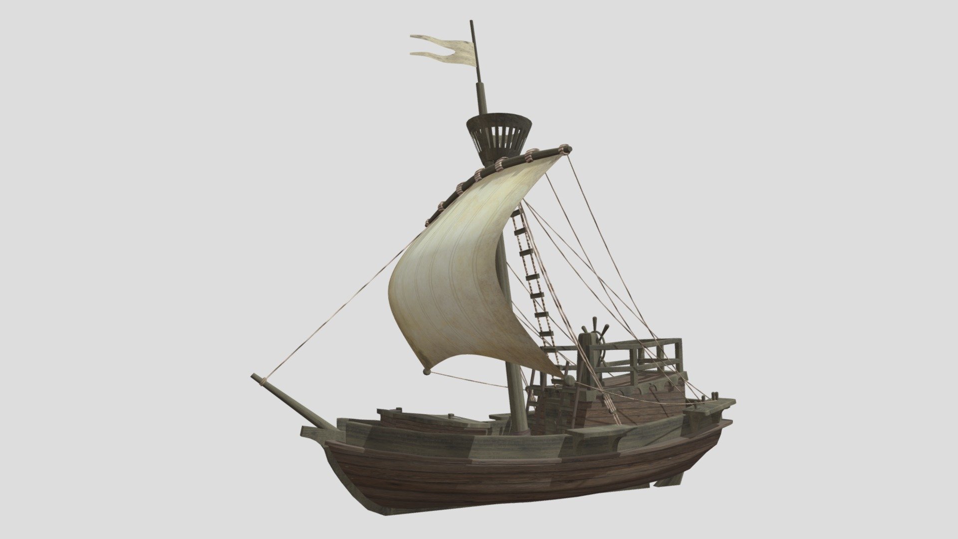 Ship B - Download Free 3D Model By Gogiart (@agt14032013) [5e556d7 ...