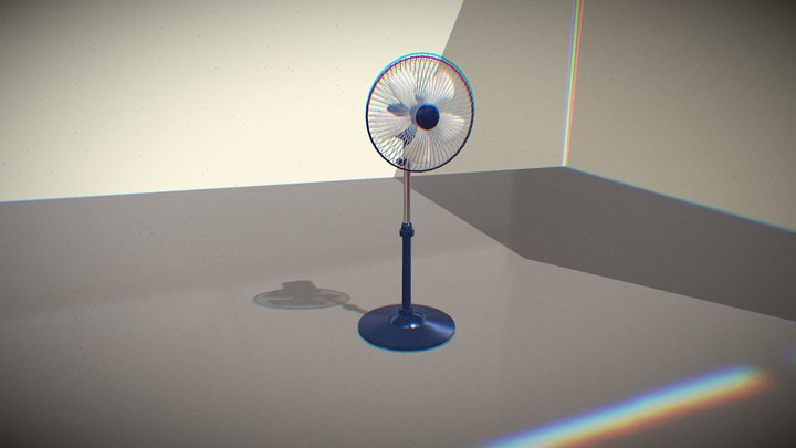 electric fan 3D Model
