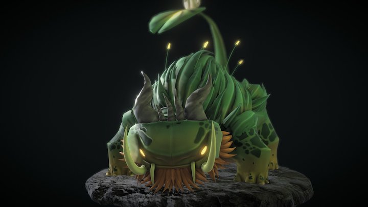 Fantasy Mythical Creature 3D Model