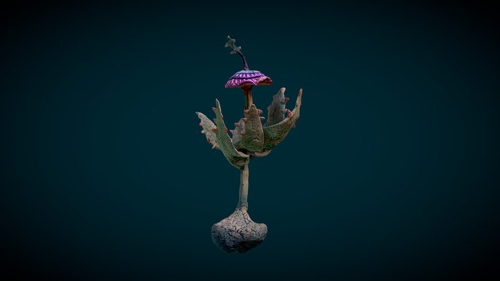 Oneiric Flora - Reina 3D Model