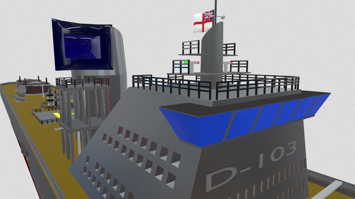 Destroyer H.M.S Firefight (FICTIONAL)