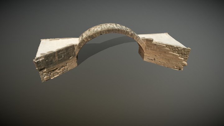 Puente de Montearagón 3D Model