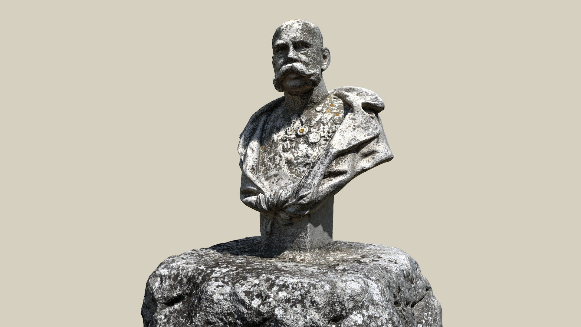 Kaiser Franz Josef I. — Sketchfab embed 3D viewer