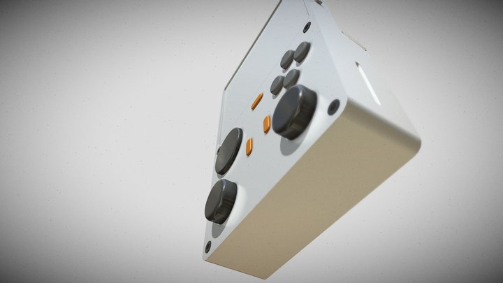Radio 3D Model