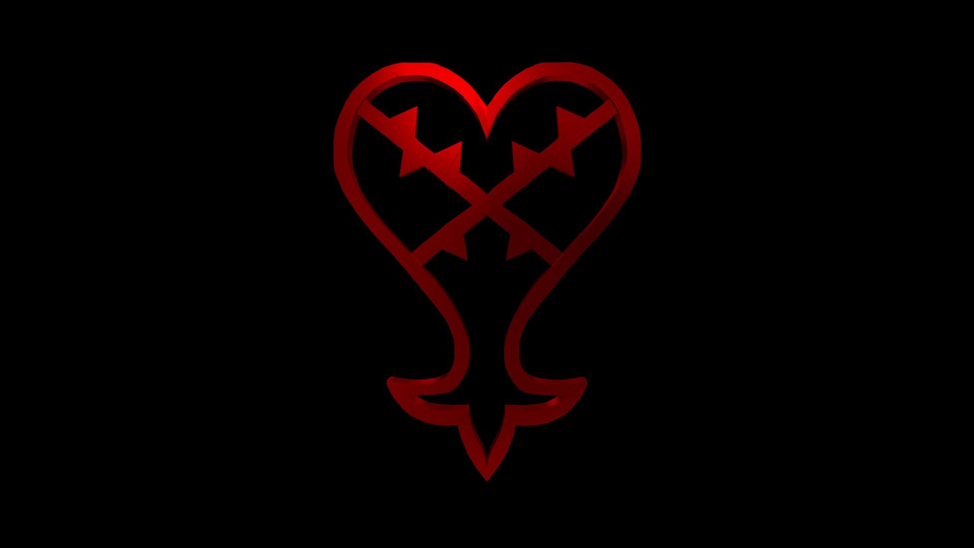 The Heartless Emblem - 3D model by Ella (@ella.ris) [5e599f7] - Sketchfab
