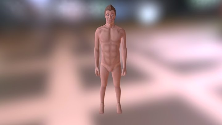 male for class(first full model not in pieces) 3D Model