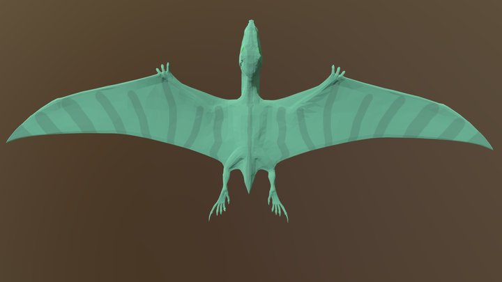 Anurognathus [jwr] – Kostenloses 3D-Modell STL