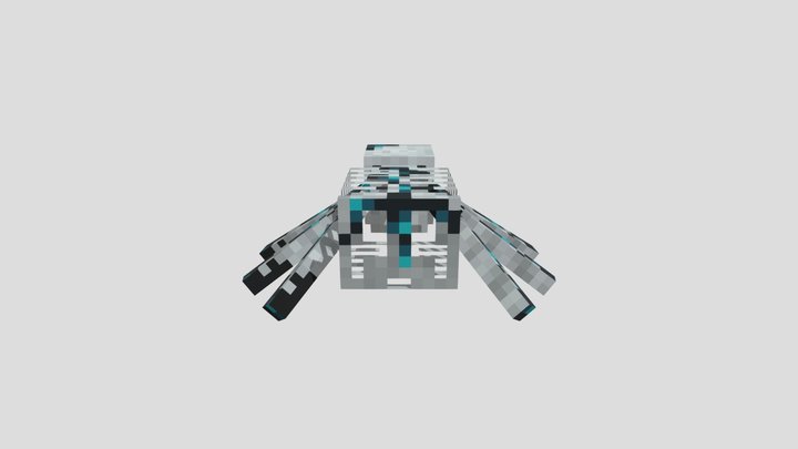 Sculk Spider 3D Model