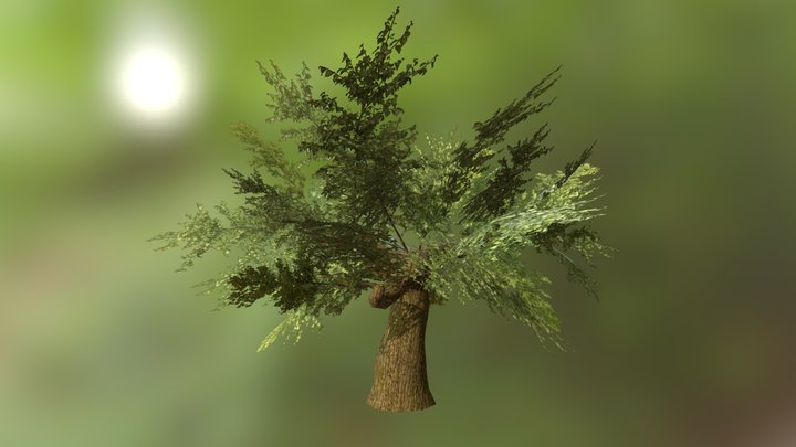 Simple tree 3D Model