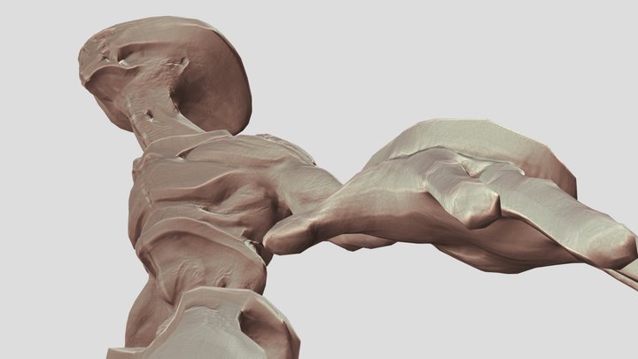 Retopology - Alien 3D Model